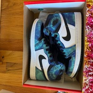 Woman’s Jordan 2 Retro High Tie Dye